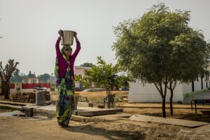 The Indian woman traditional rituals