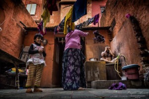 The Indian woman traditional rituals