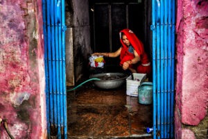 The Indian woman traditional rituals